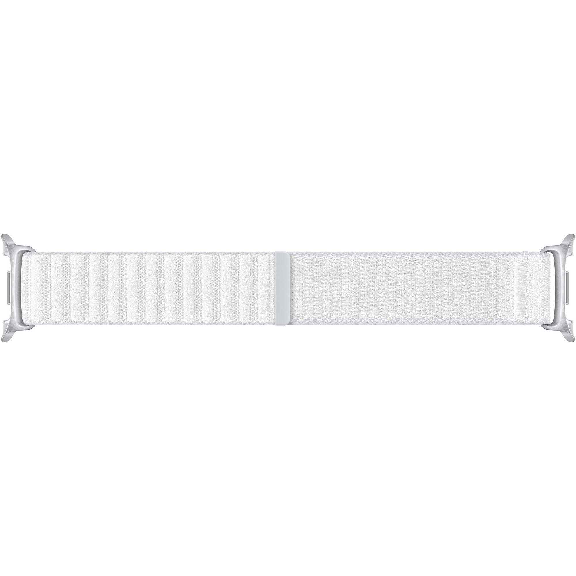 Fotografie Curea Smartwatch Samsung Fabric pentru Galaxy Watch8 / Watch8 Classic (S/M), White