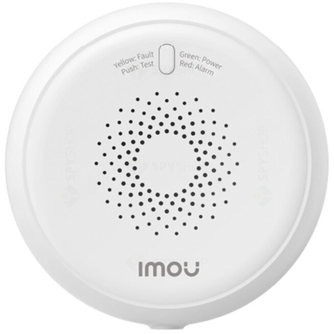 Fotografie Detector de gaz Imou ZGA1, Wireless, Zigbee, 12VDC, alarma sonora si luminoasa, carcasa ignifuga