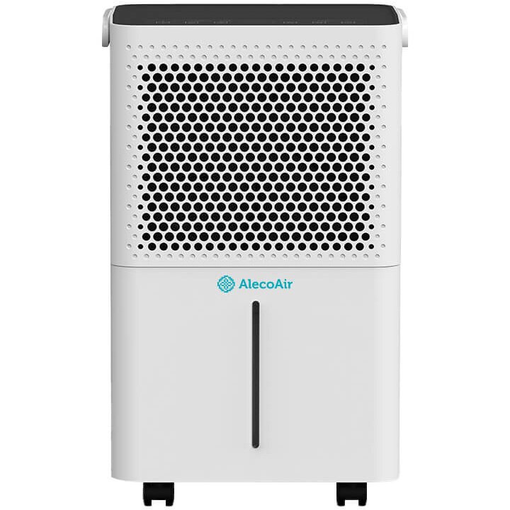 Fotografie Dezumidificator AlecoAir D12Junior, 12 l/24h, 80 cm/h, Uscare Rufe, Higrostat, Temporizator, Alb