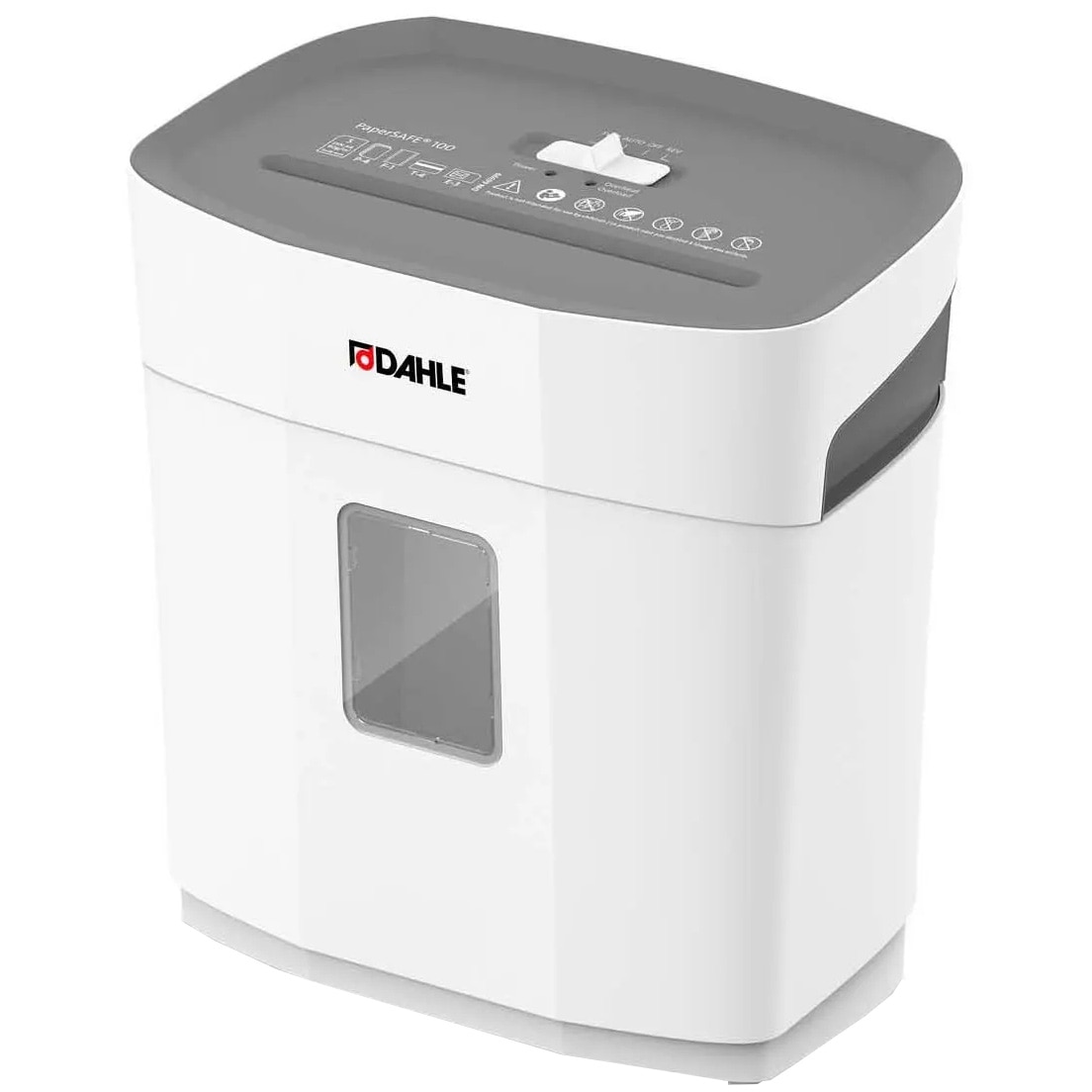Fotografie Distrugator de documente Dahle PaperSAFE® PS 100, 5 x 18mm cross-cut, 5 coli, pentru uz individual
