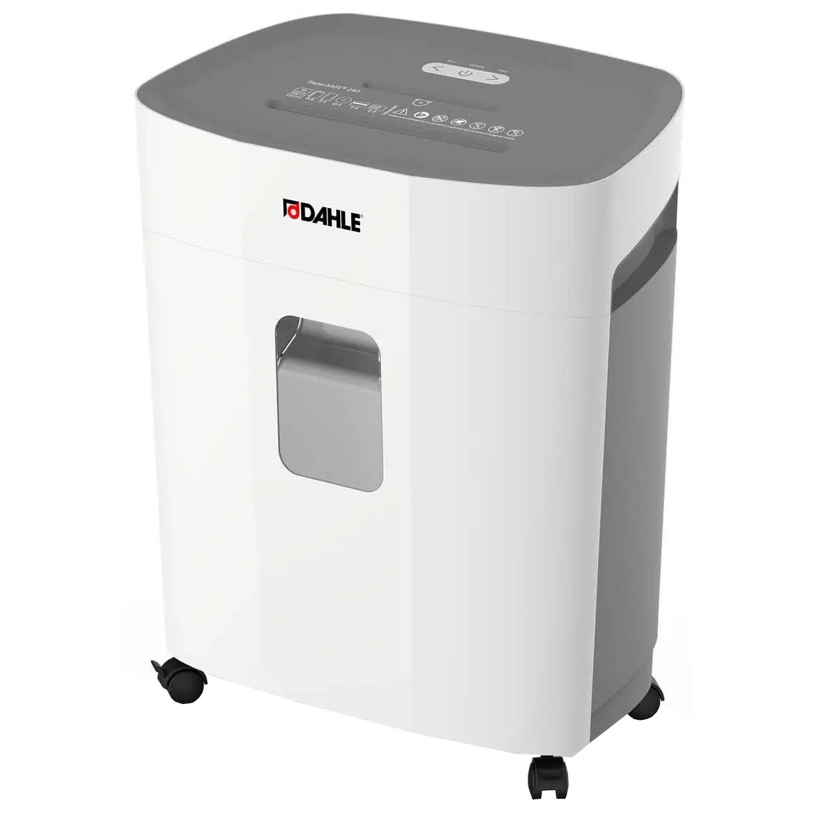 Fotografie Distrugator documente Dahle PaperSAFE® PS 240, 4 x 12mm cross-cut, 10 coli, pentru uz individual