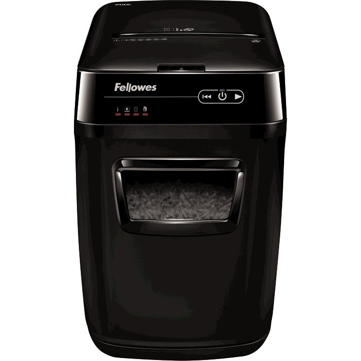 Fotografie Distrugator documente, Fellowes Automax 200C, cross cut, 200 coli