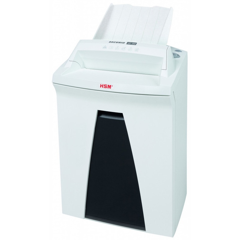 Fotografie Distrugator documente HSM Securio AF150, Nivel securitate P4 34 Litri, Capacitate taiere 8-10 coli manual - 150 automat