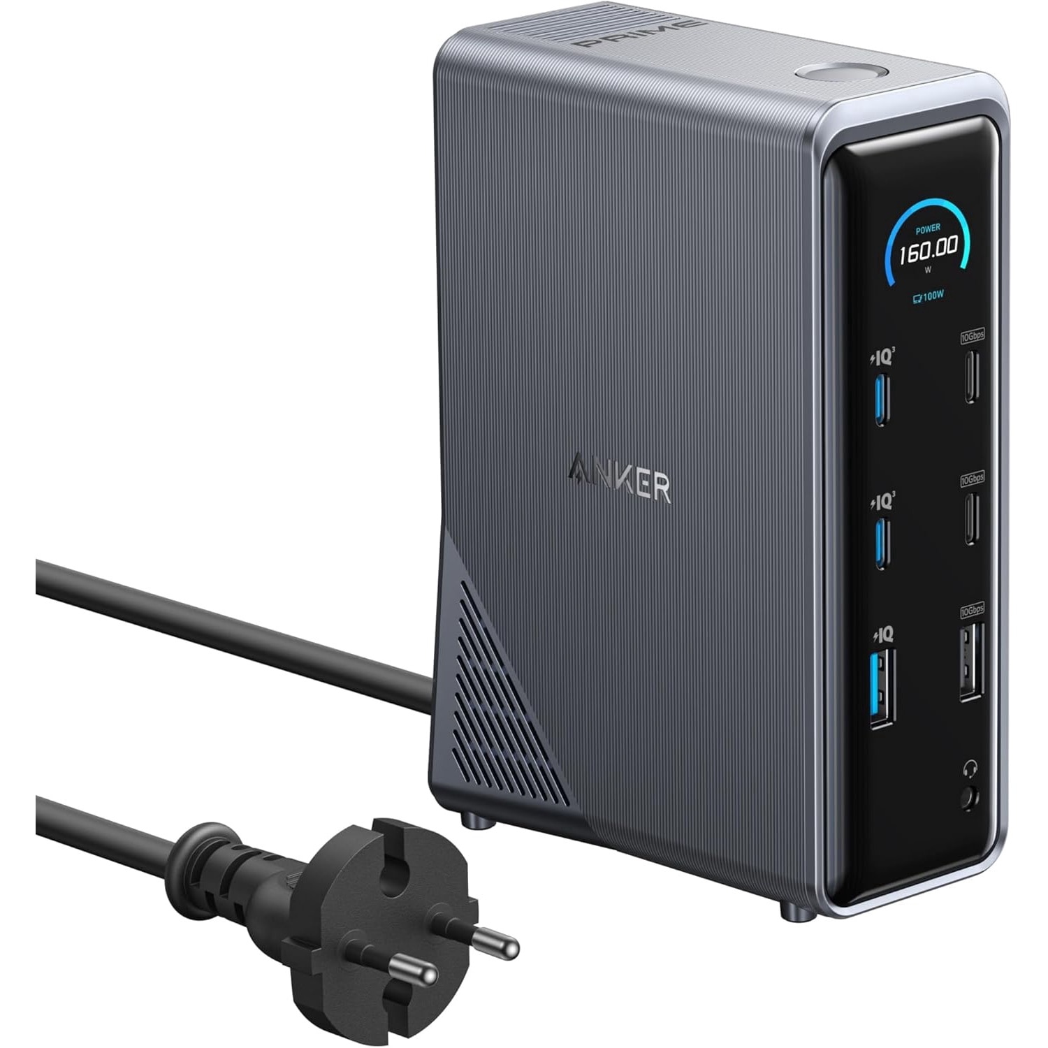 Fotografie Docking Station Anker Prime 737 14in1 160W GaN AC-DC