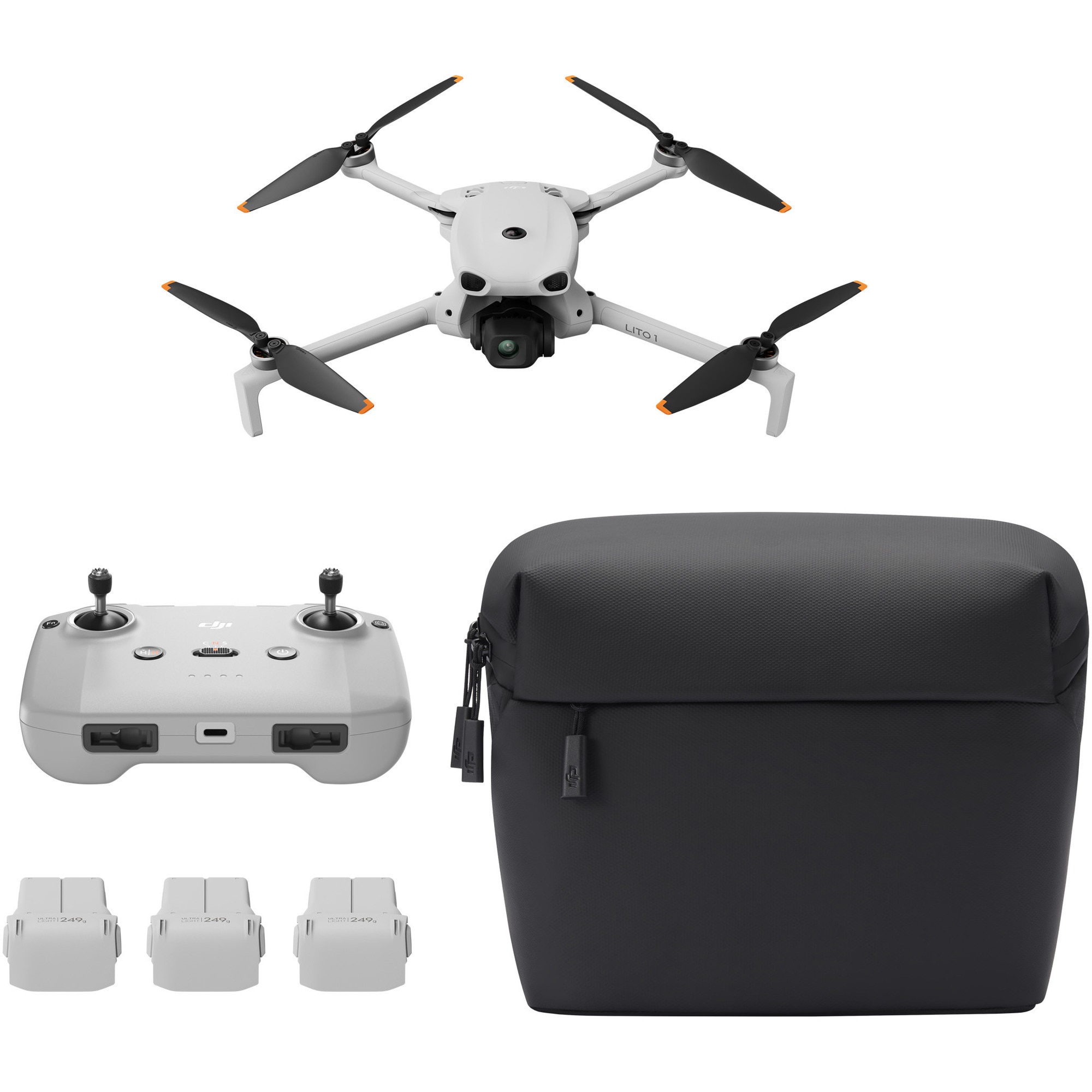 Fotografie Drona DJI Lito 1, 48MP, 4K, Fly More Combo (DJI RC-N3)