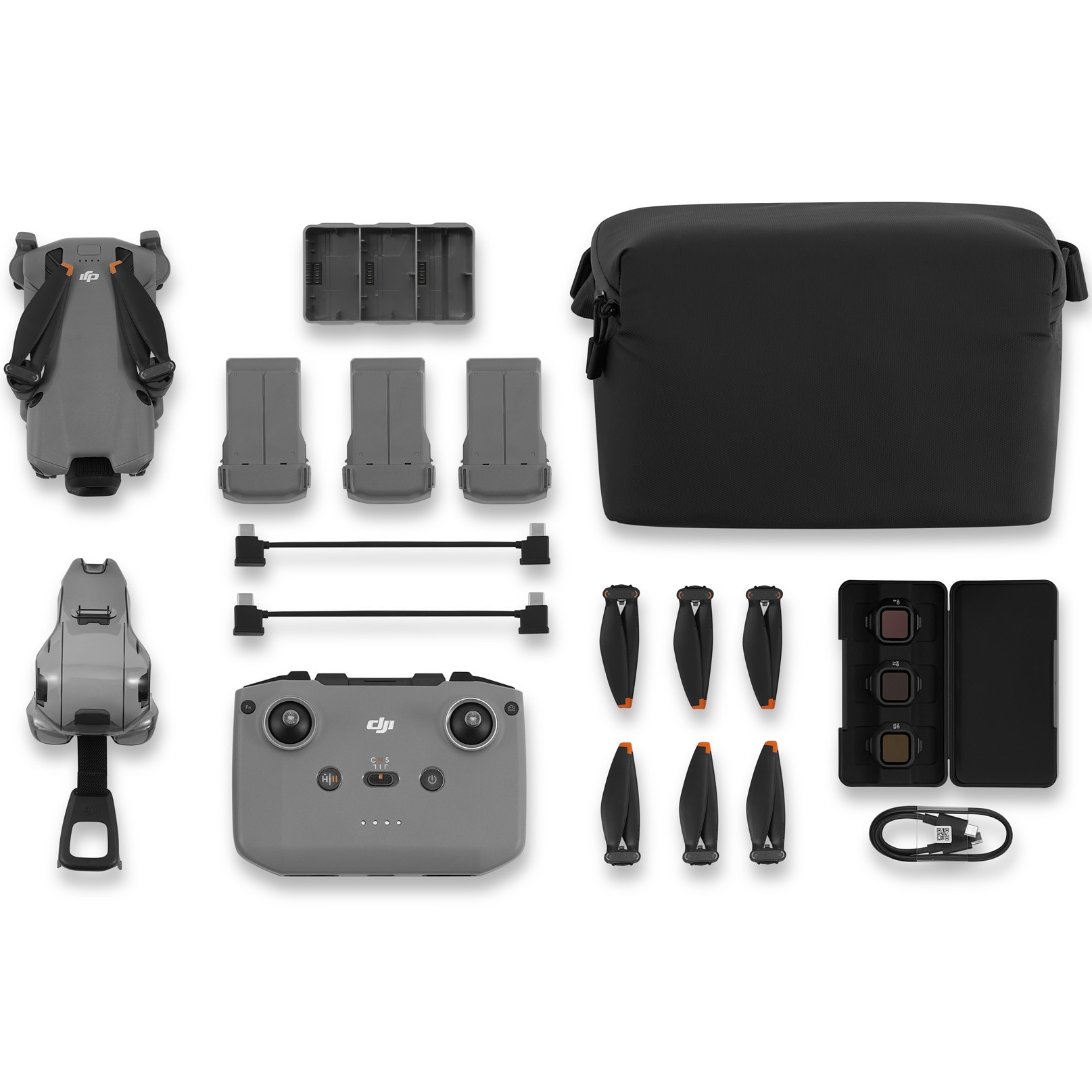 Fotografie Drona DJI Mini 5 PRO Fly More Combo, 50MP, 4K/120 + Controller RC-N3