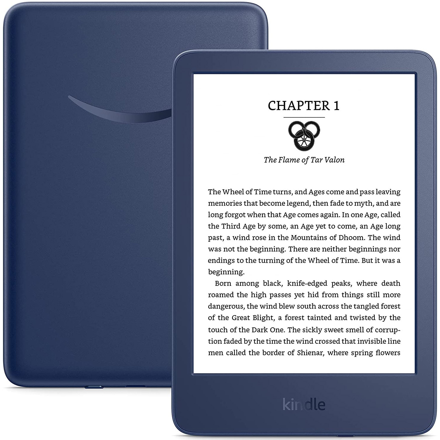Fotografie eBook Reader Amazon Kindle 2022, Display 6" 300 ppi, USB Type C, Denim