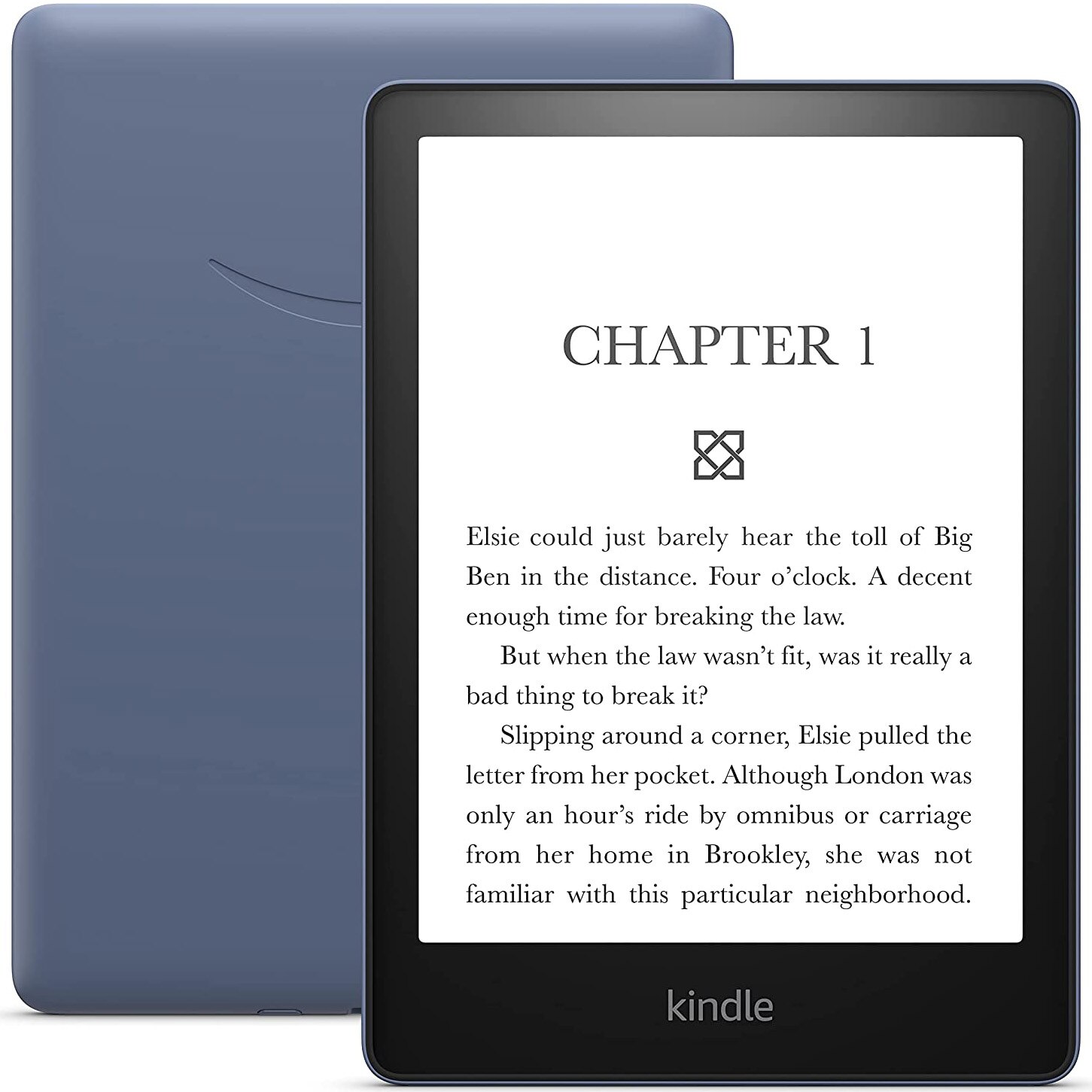 Fotografie eBook Reader Amazon Kindle Paperwhite 2021, 16GB, Display 6.8", Bluetooth, Wi-Fi, USB C, Denim