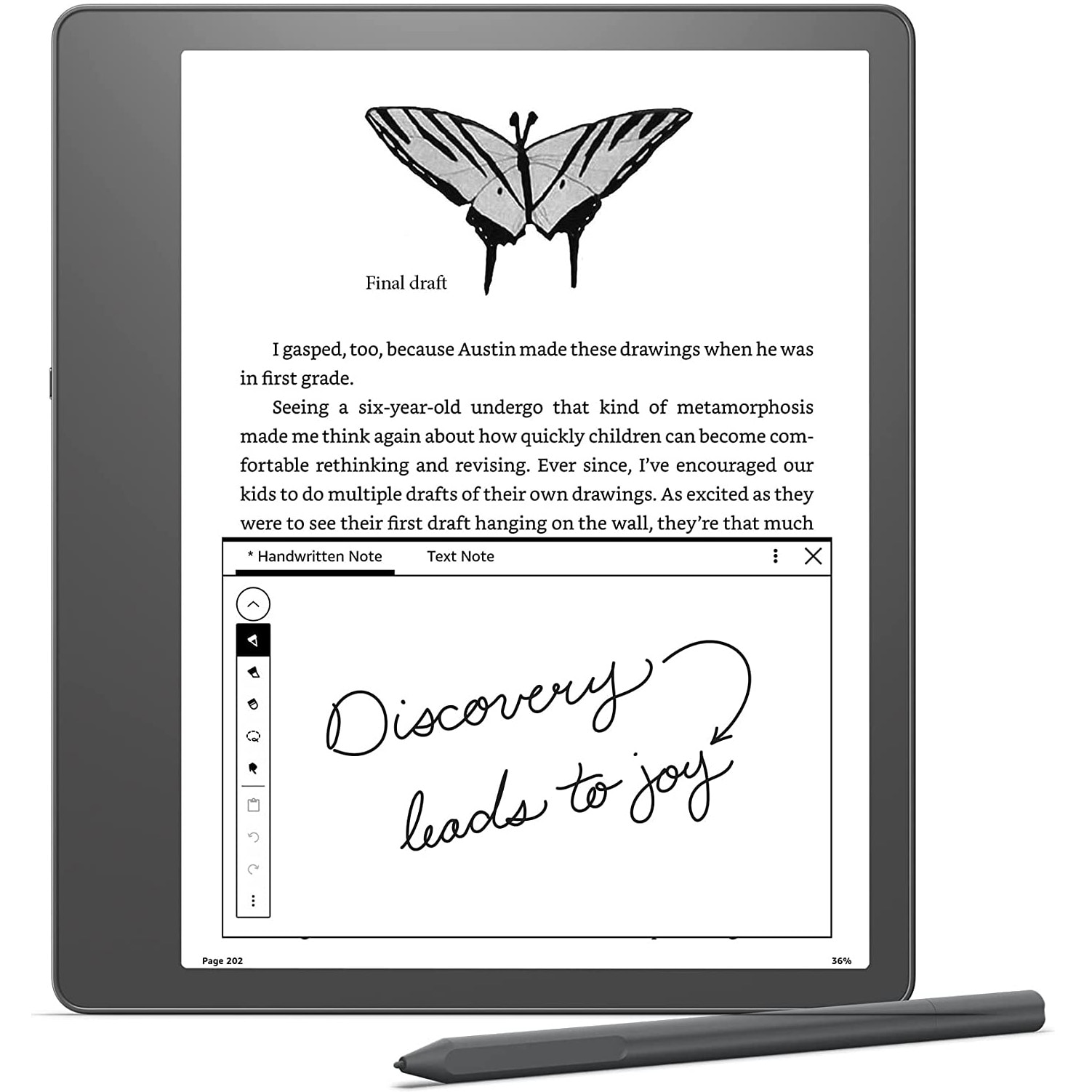 Fotografie eBook Reader Amazon Kindle Scribe 2022, 16GB, Basic Pen, Display 10.2" 300 ppi, Wi-Fi, USB C, Gri