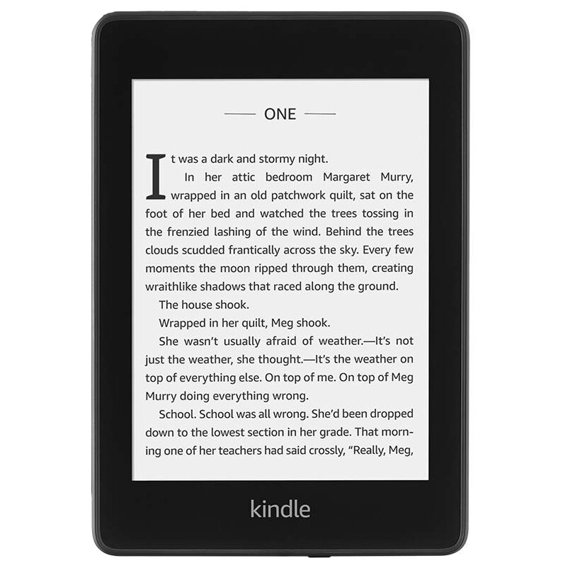 Fotografie eBook reader Kindle Paperwhite 2018, 300 ppi, rezistent la apa, 32GB, negru