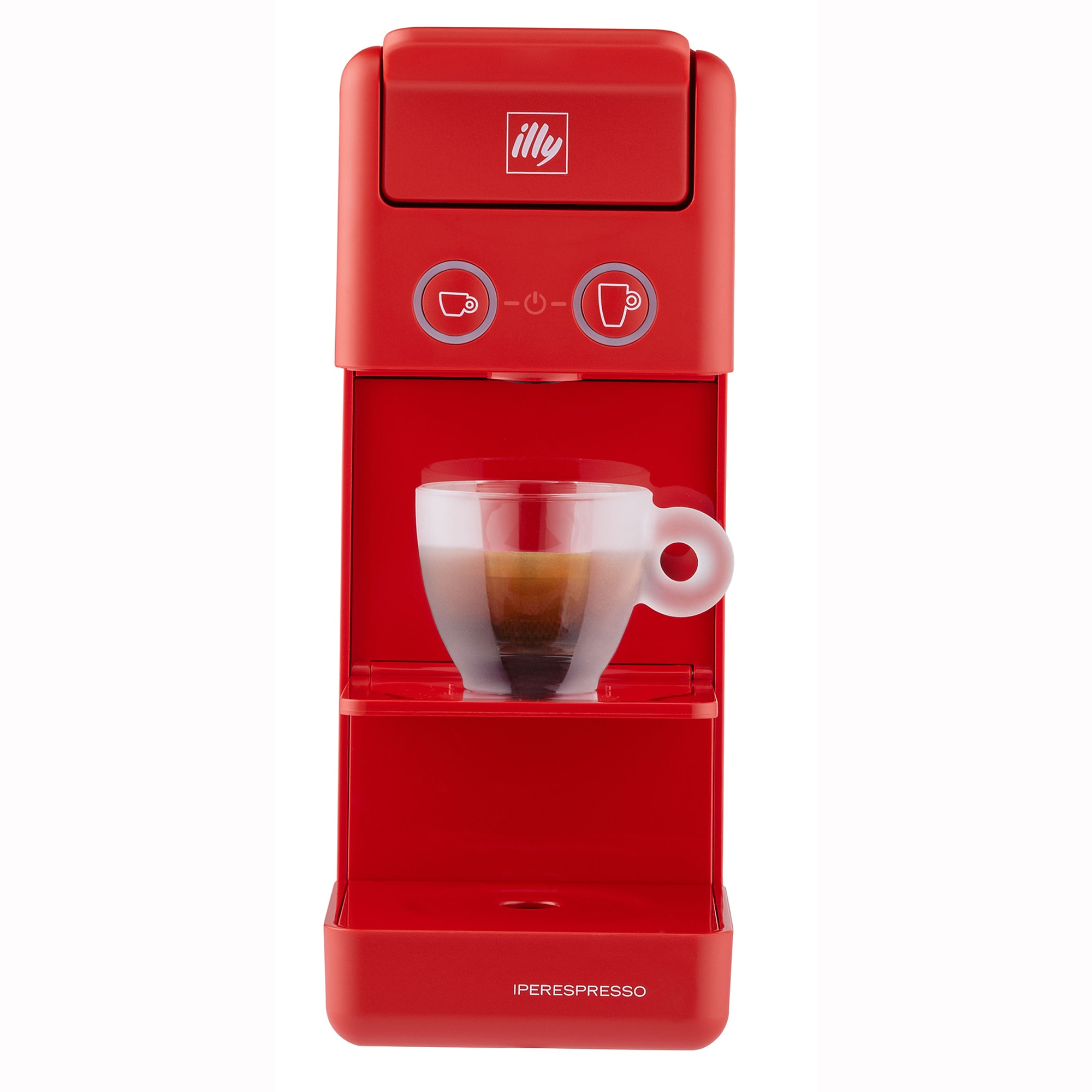 Fotografie Espresor Illy Francis-Francis! Y3.3, 0.75 l, capsule, Rosu + 14 capsule IPSO