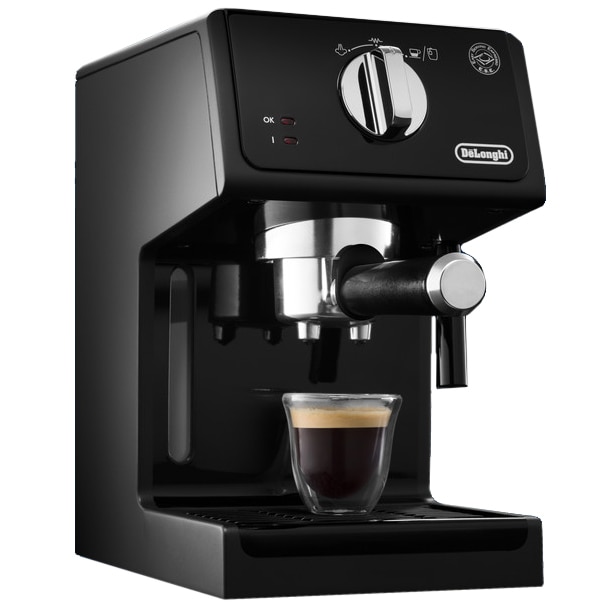 Fotografie Espressor manual De'Longhi ECP 31.21, 1100W, 15 bari, 1.1 l, Negru