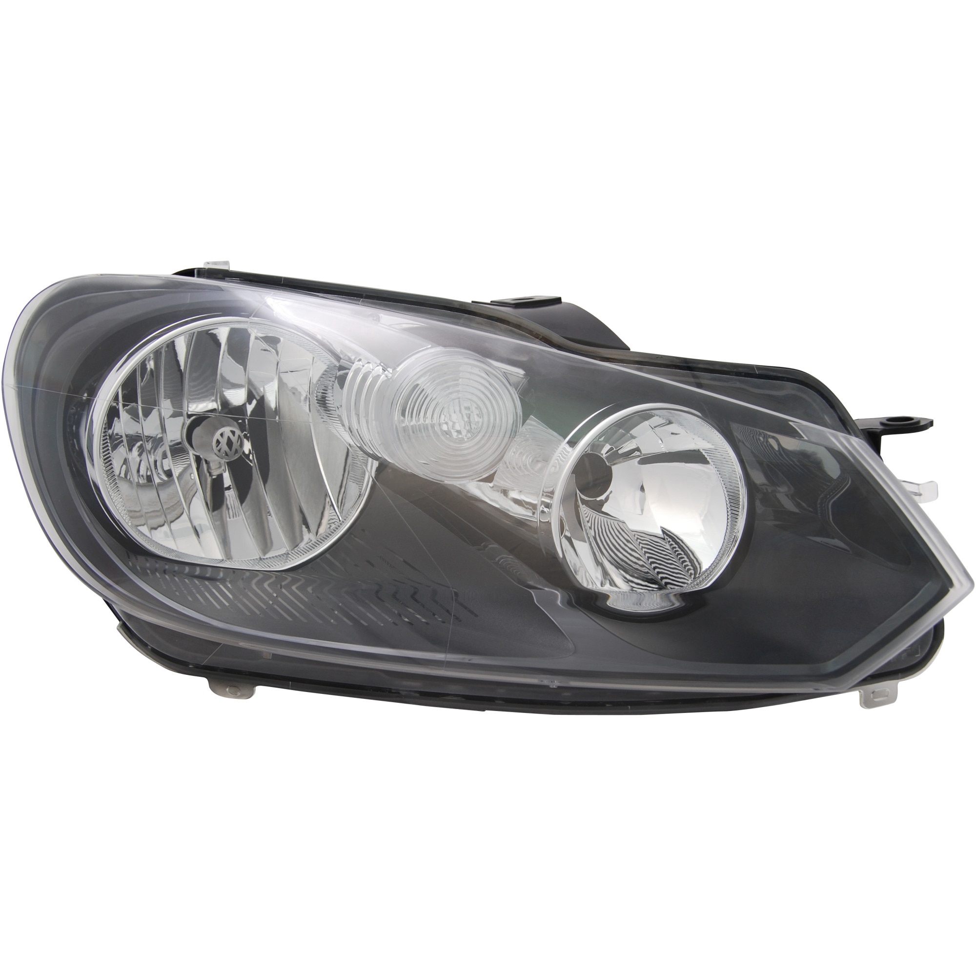 Fotografie Far dreapta fata halogen TYC, pentru VW Golf VI, Jetta VI 2008-2014