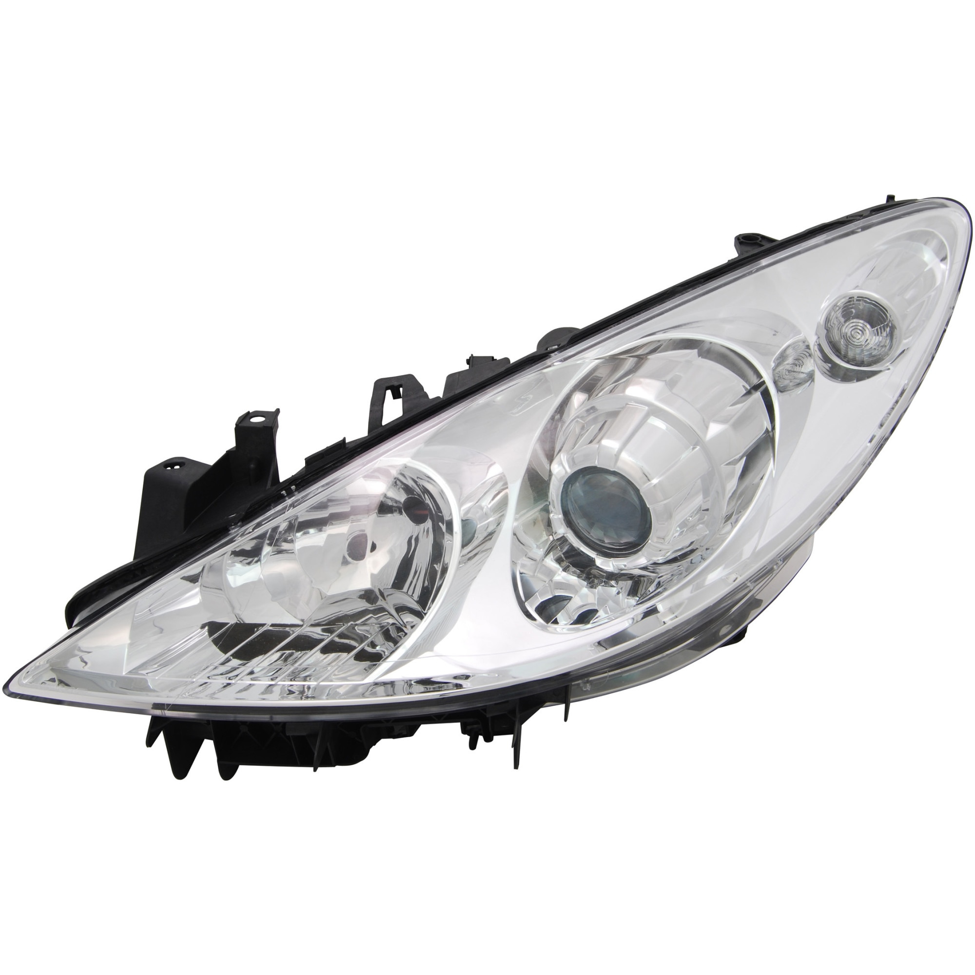 Fotografie Far stanga fata halogen TYC, pentru Peugeot 307 2005-2009