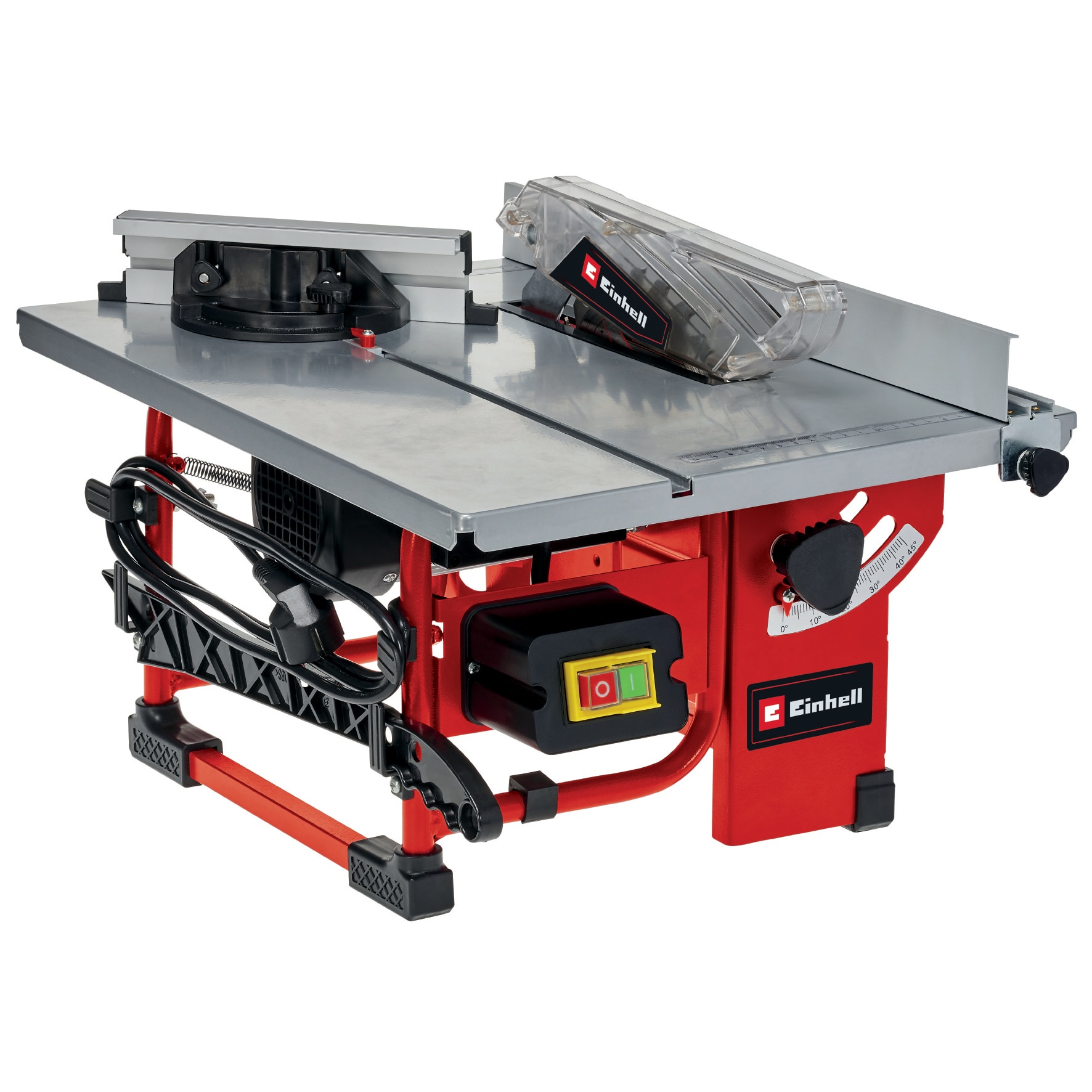 Fotografie Ferastrau circular de banc Einhell TC-TS 200, 500 W, disc Ø200xø16 mm, D 24, inaltime taiere 45 mm