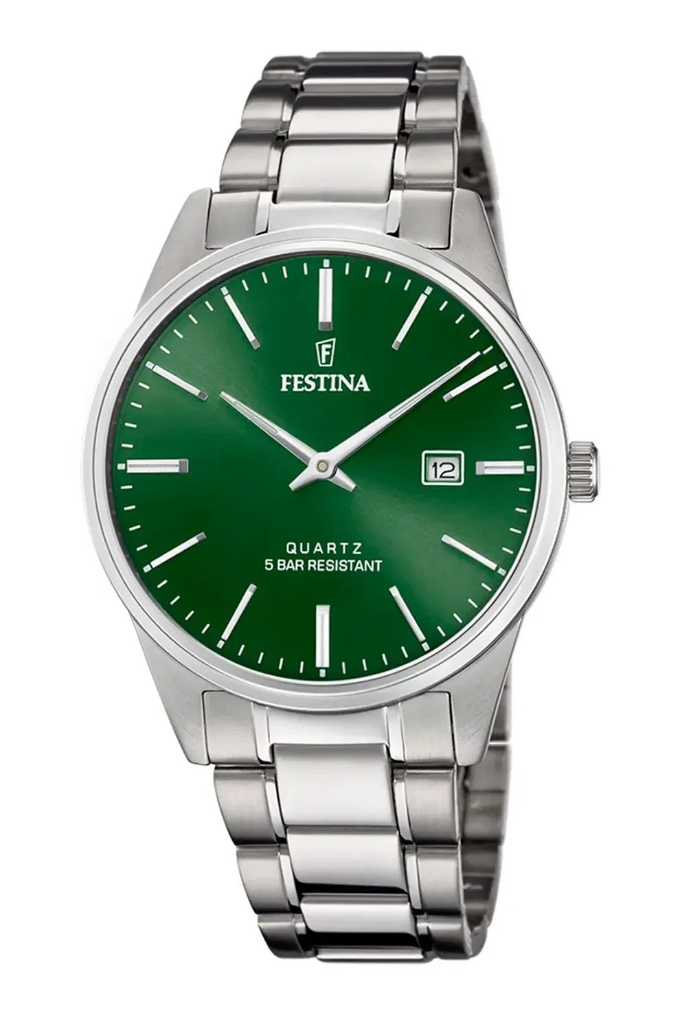 Fotografie Festina, Ceas analog cu bratara metalica, Argintiu