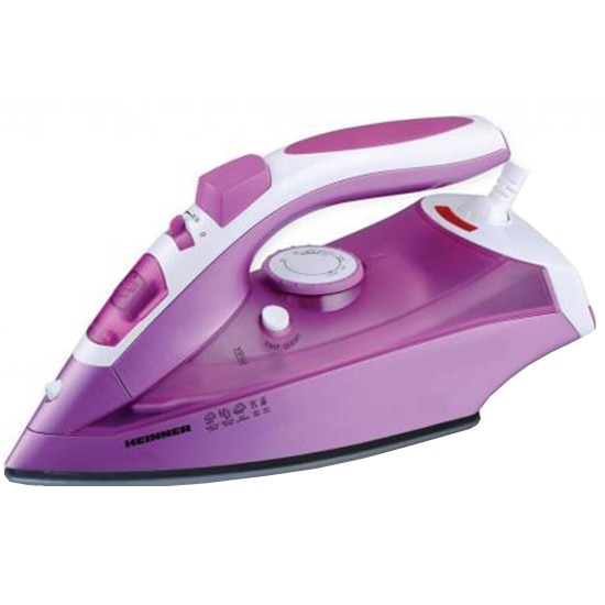 Fotografie Fier de calcat Heinner Dyna 2900, 2400 W, Talpa ceramica, Mov