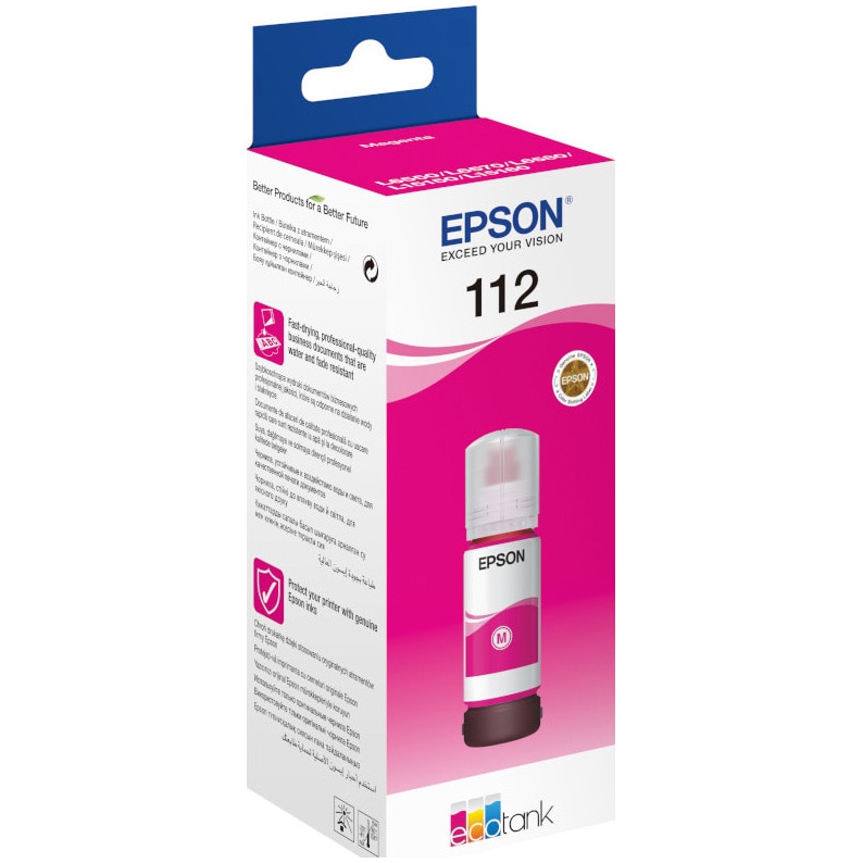 Fotografie Flacon Epson 112, Magenta