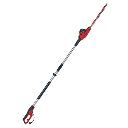 Fotografie Foarfeca electrica pentru tuns gard viu la inaltime Einhell GC-HH 5056, putere 500 W, 47 cm lungime lama, extensibil 170-250 cm, distanta intre dinti de 20 mm