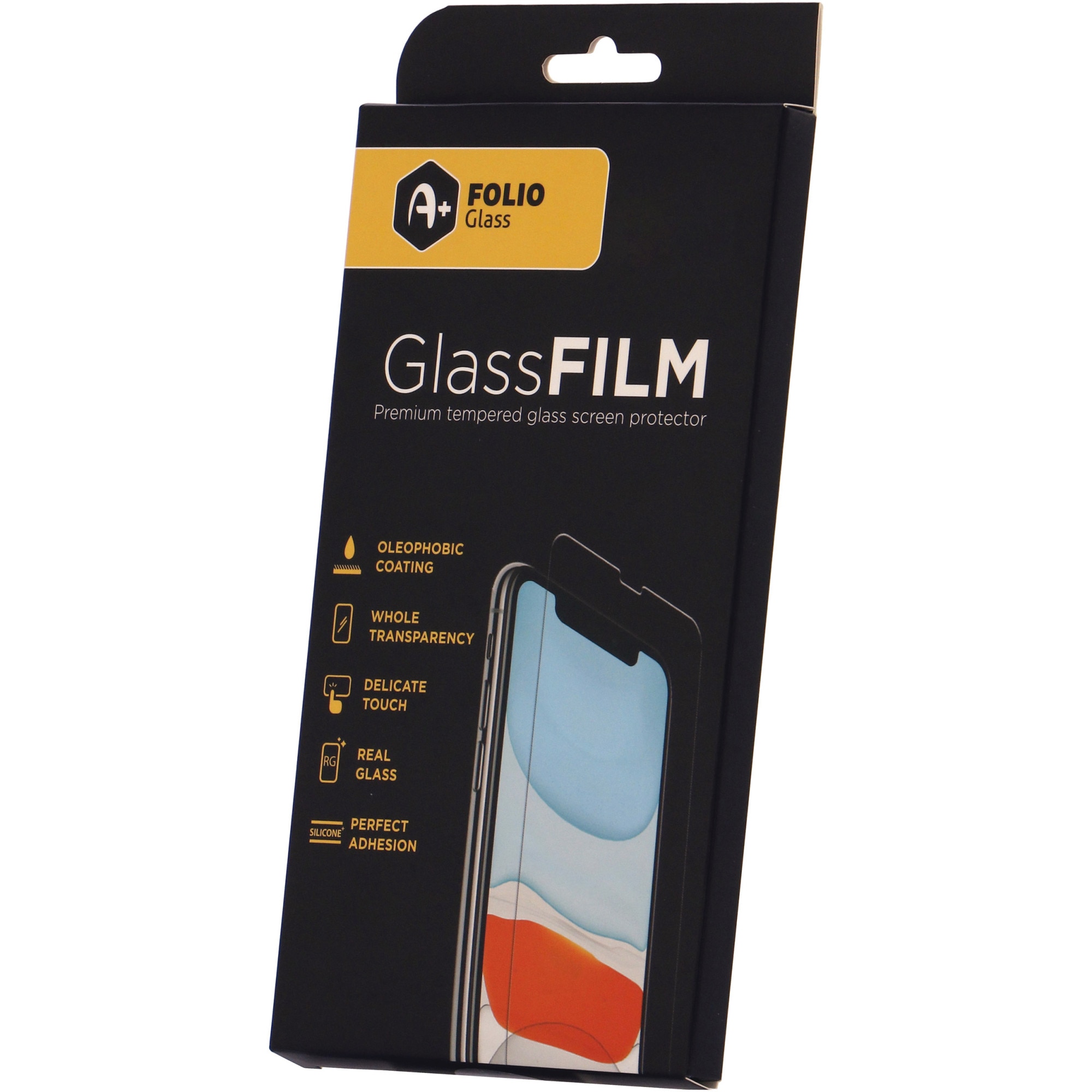Fotografie Folie de protectie A+ Tempered Glass 2.5D pentru iPhone 12 Mini
