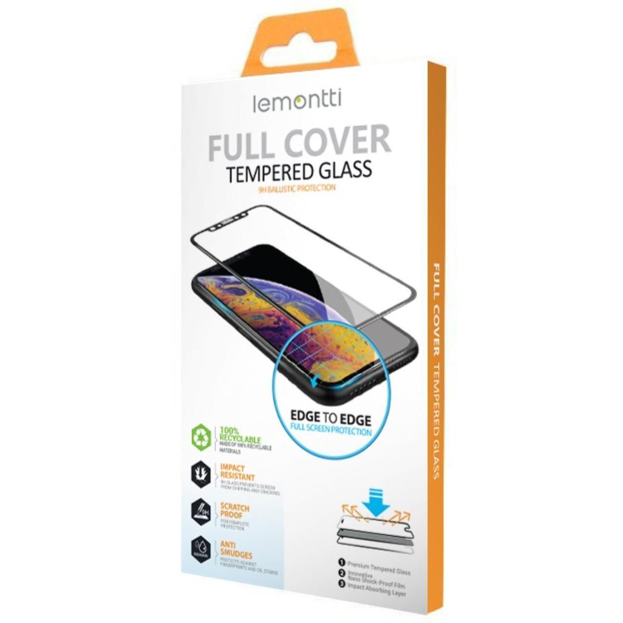 Fotografie Folie de protectie Lemontti Sticla Full Fit pentru Xiaomi 14,, Negru