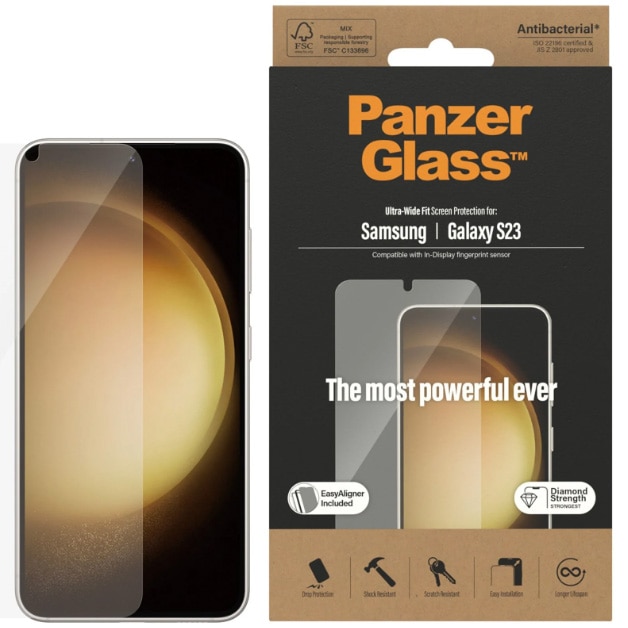 Fotografie Folie de protectie PanzerGlass UWF AB pentru Samsung Galaxy S 2023