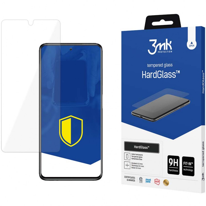 Fotografie Folie Protectie 3MK HardGlass pentru Samsung Galaxy S23, Sticla securizata, Full Glue, 9H, Transparenta