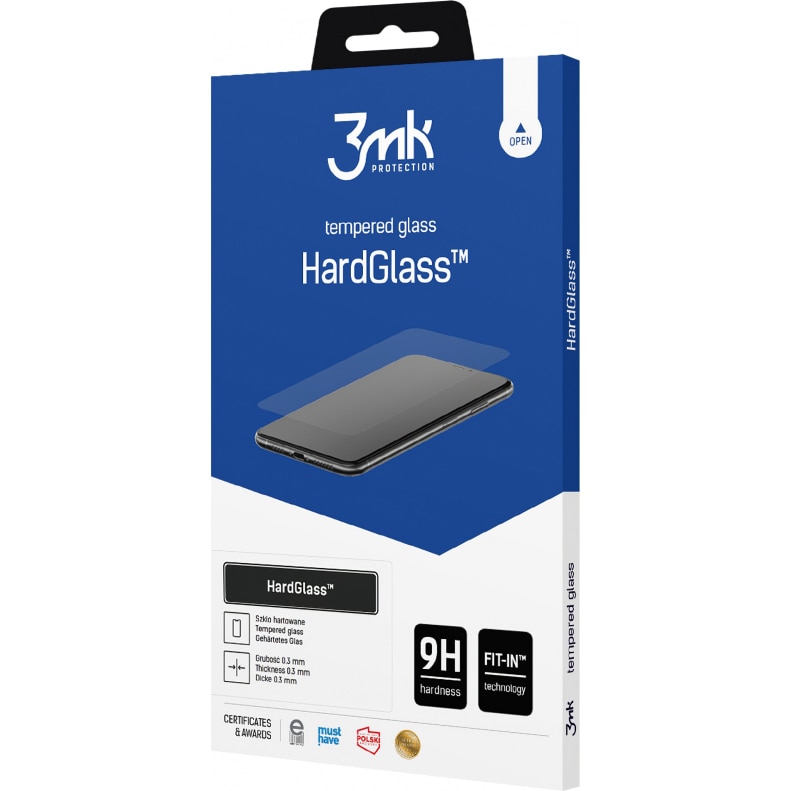 Fotografie Folie Protectie Ecran 3MK HardGlass pentru iPhone 13 Mini, Sticla securizata, 9H, Transparent