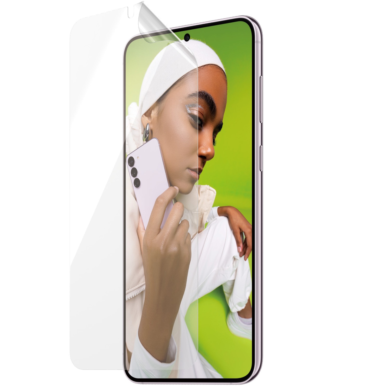 Fotografie Folie Sticla PanzerGlass D3O Matrix UWF pentru Samsung Galaxy S24 Plus, cu aplicator