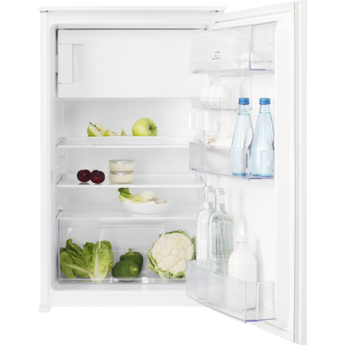 Fotografie Frigider cu doua usi Electrolux LFB2AE88S, 124 l, Usa reversibila, Control electronic, Clasa E, H 88 cm