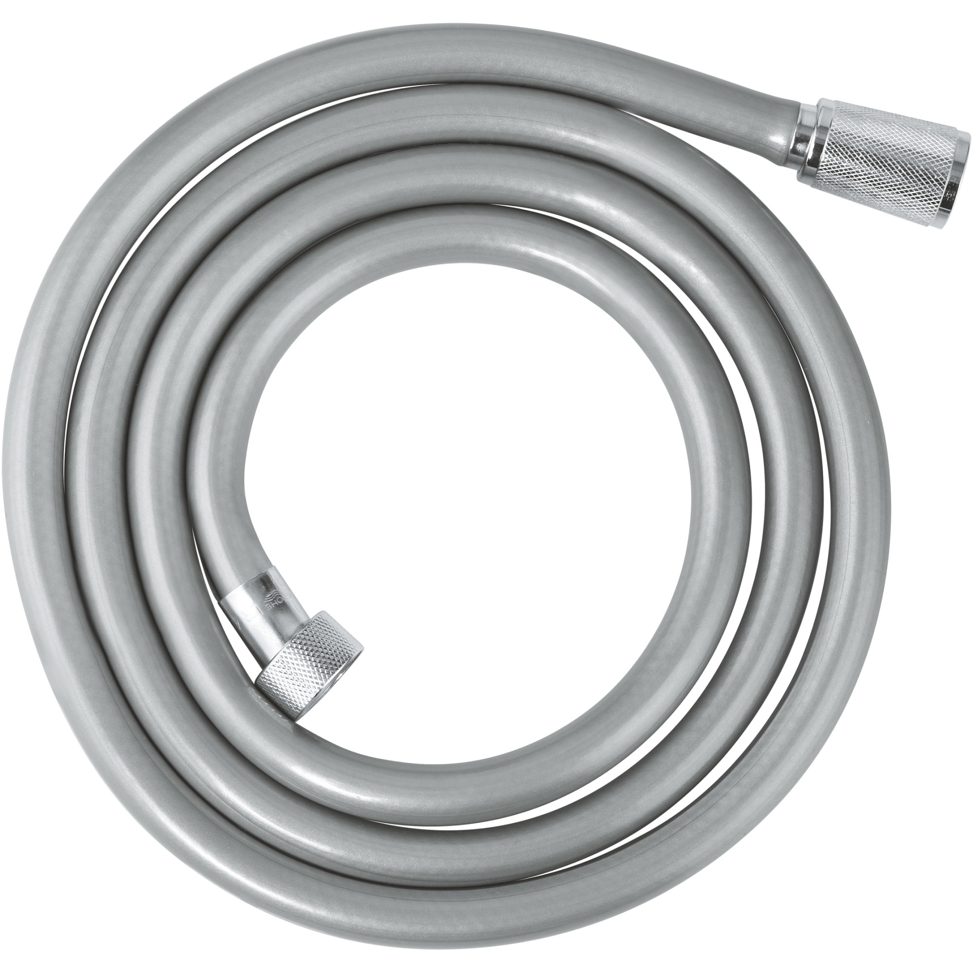Fotografie Furtun dus Grohe Rotaflex 28410002, 1/2'' x 1/2'', 1.75 m, anti-rasucire, cauciuc, crom