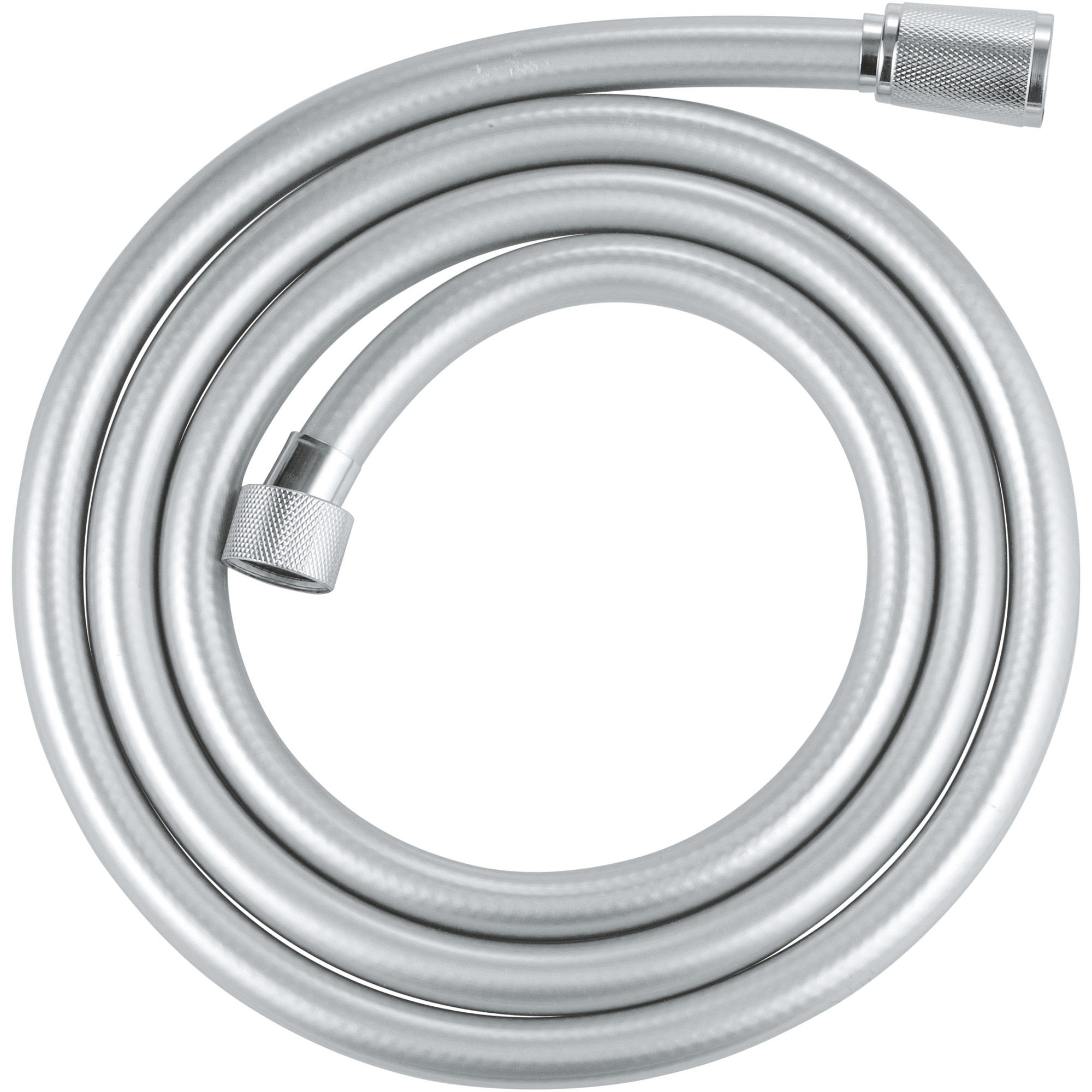 Fotografie Furtun dus Grohe VitalioFlex 27506001, 1/2'' x 1/2'', 1.75 m, anti-rasucire, cauciuc, crom