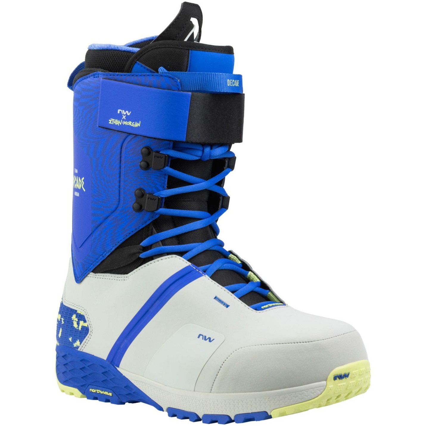 Fotografie Ghete Snowboard Northwave Decade Pro, marimea 42.5/mondo 27.5, light grey/electric blue