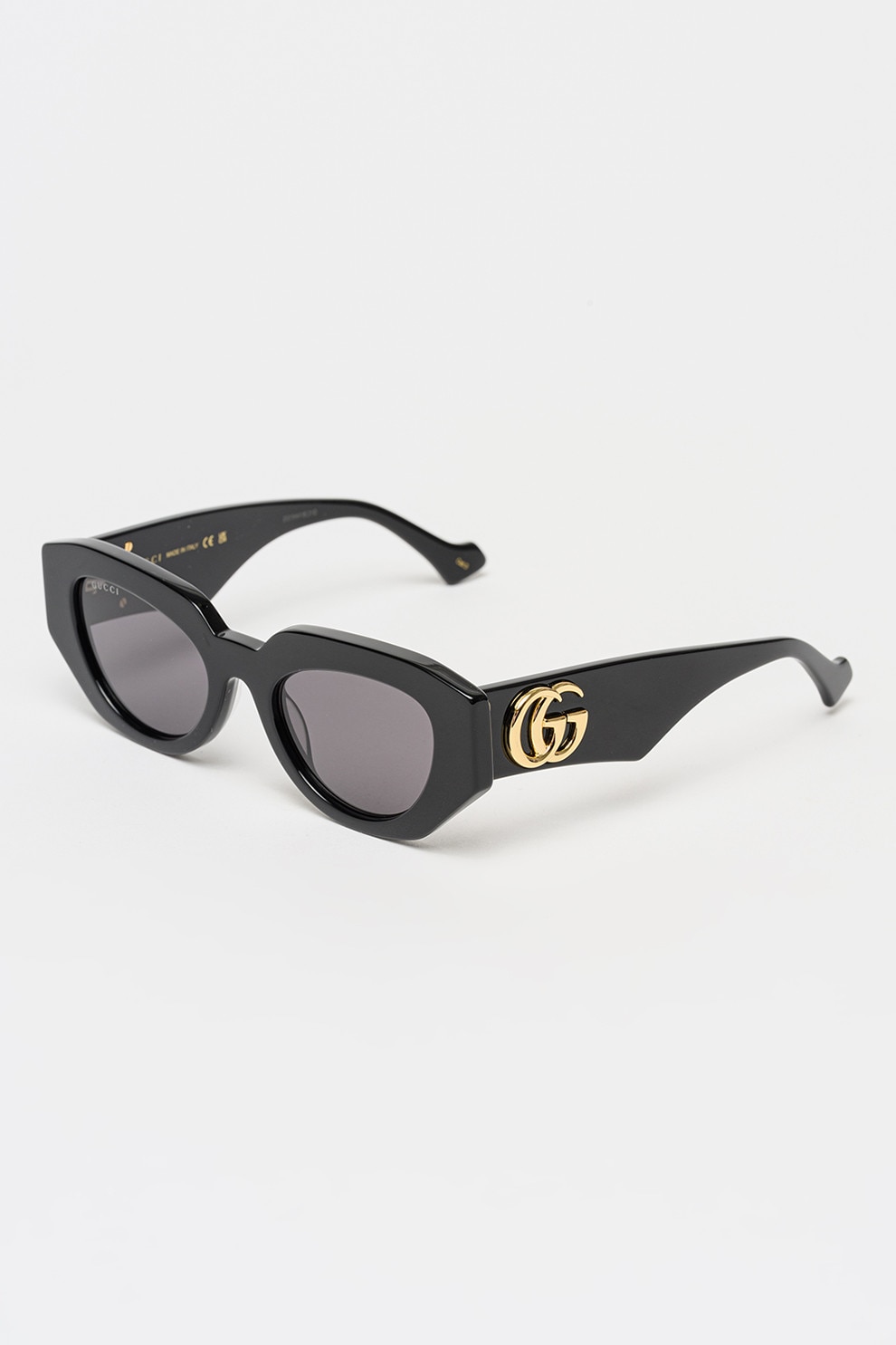 Fotografie Gucci, Ochelari de soare cat-eye, Negru, 51-20-145