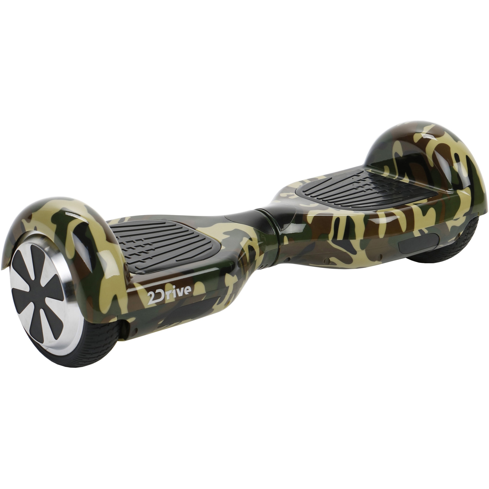 Fotografie Hoverboard 2Drive, roti 6.5", autonomie 15 km, viteza 10 km/h, putere motoare 500W (2 x 250), Bluetooth, difuzoare, geanta transport inclusa, Grafitti camouflage
