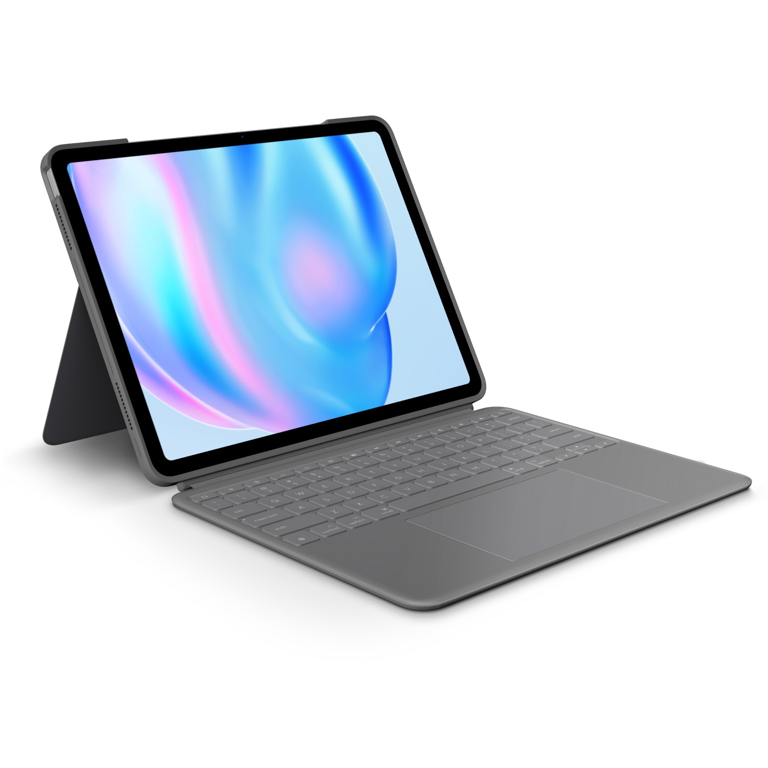 Fotografie Husa cu tastatura Logitech Combo Touch pentru iPad Air 13-inch (M2), US - INTNL, OXFORD GREY