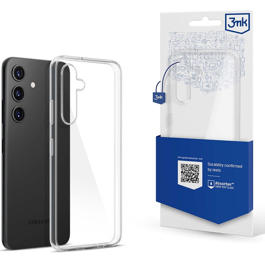 Fotografie Husa de protectie 3mk Clear Case pentru Samsung Galaxy S24+, Transparent