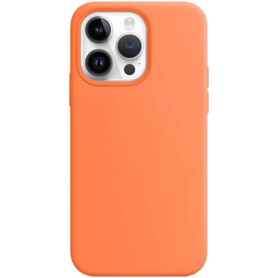 Fotografie Husa de protectie A+ pentru iPhone 14 Pro Max , magnetic, silicon, portocaliu