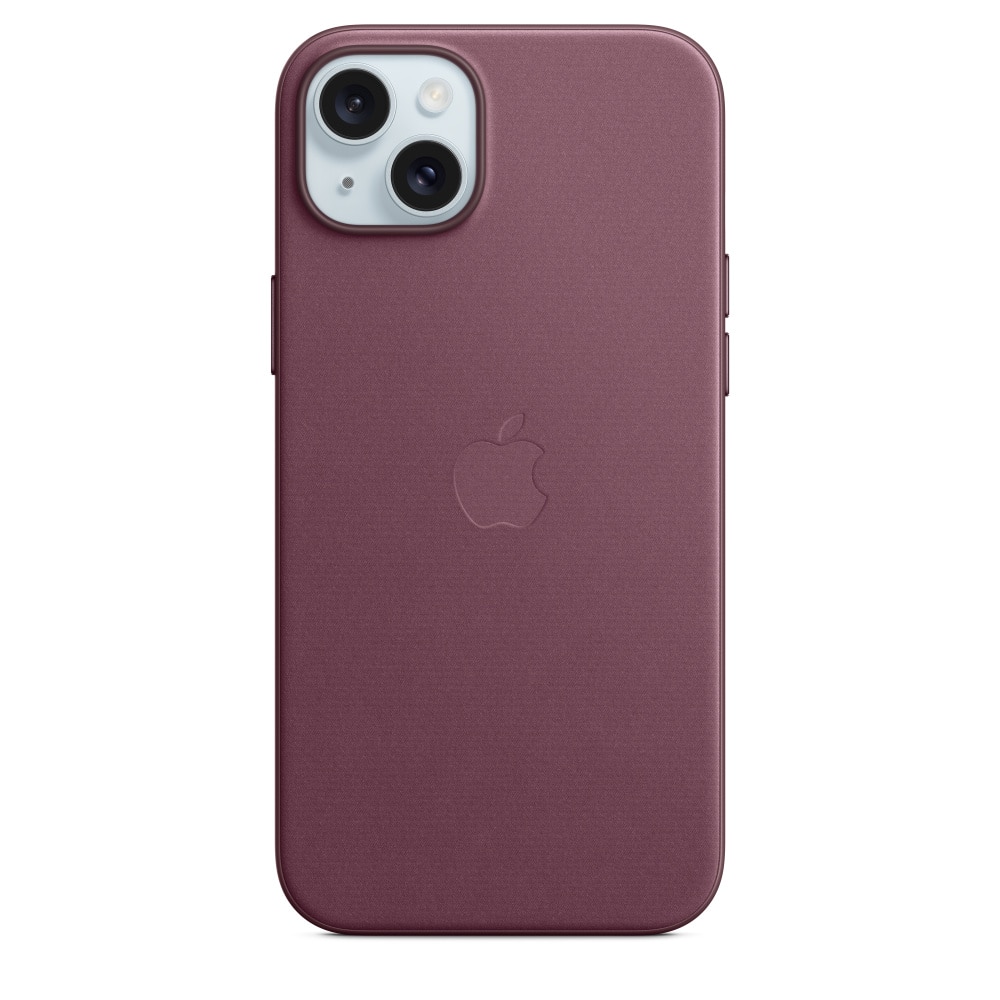 Fotografie Husa de protectie Apple FineWoven Case with MagSafe pentru iPhone 15 Plus, Mulberry