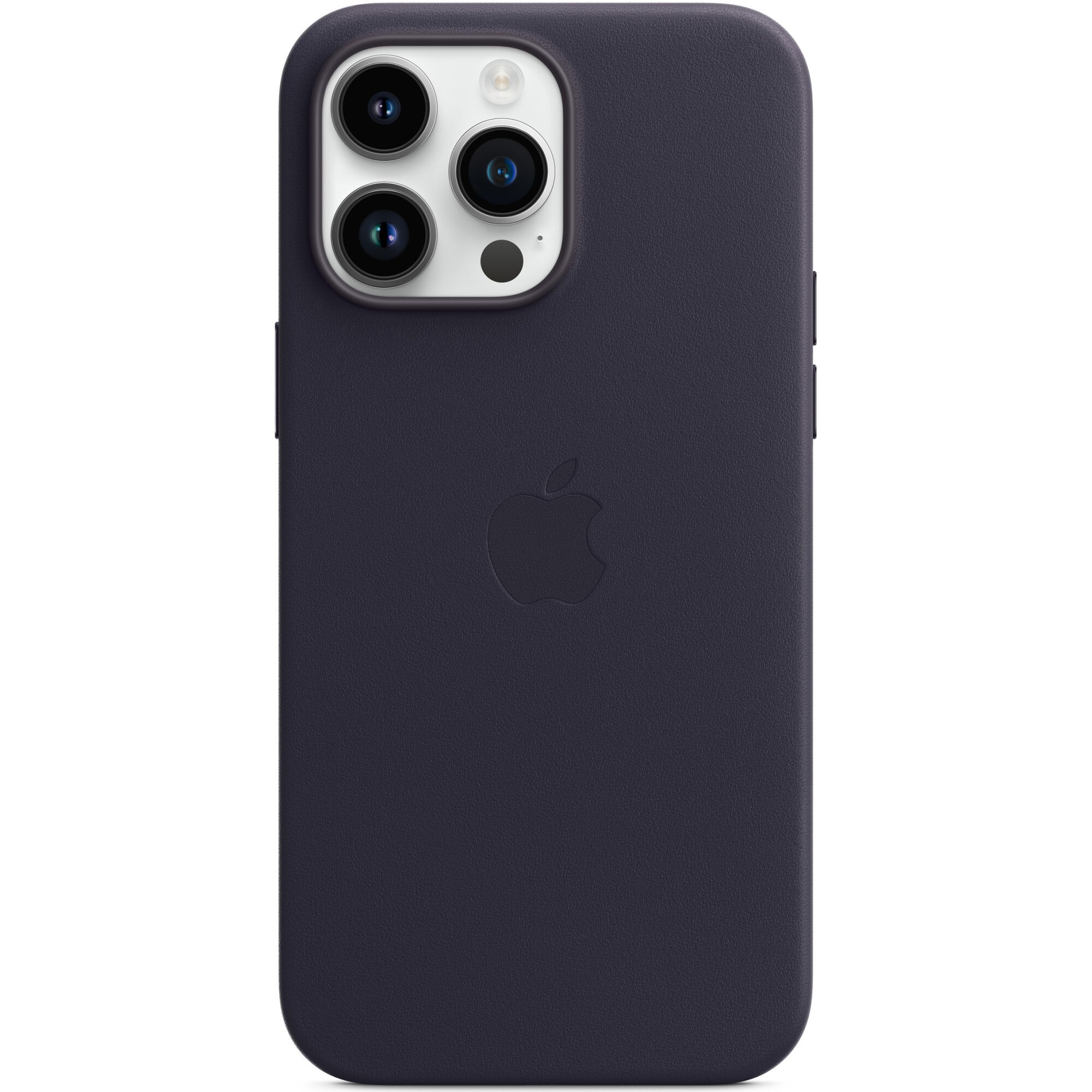 Fotografie Husa de protectie Apple Leather Case with MagSafe pentru iPhone 14 Pro Max, Ink