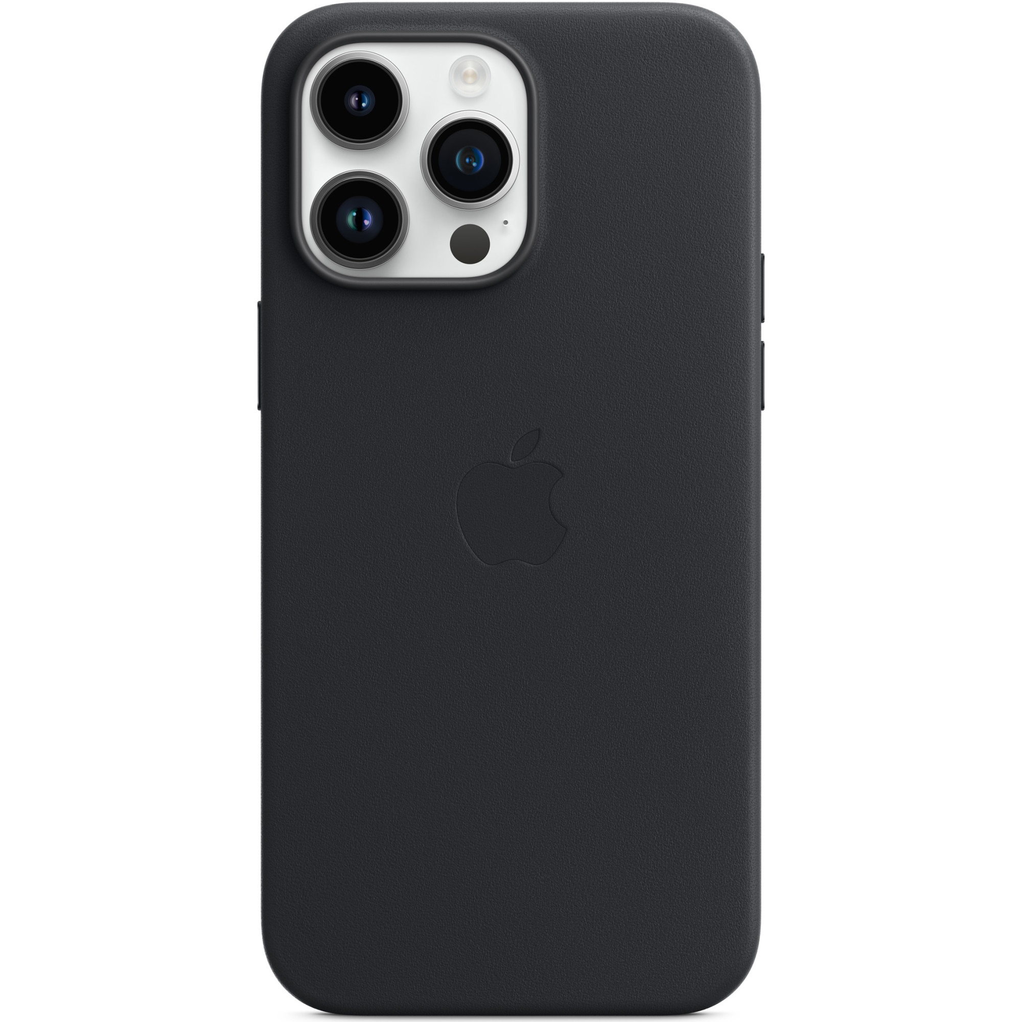 Fotografie Husa de protectie Apple Leather Case with MagSafe pentru iPhone 14 Pro Max, Midnight