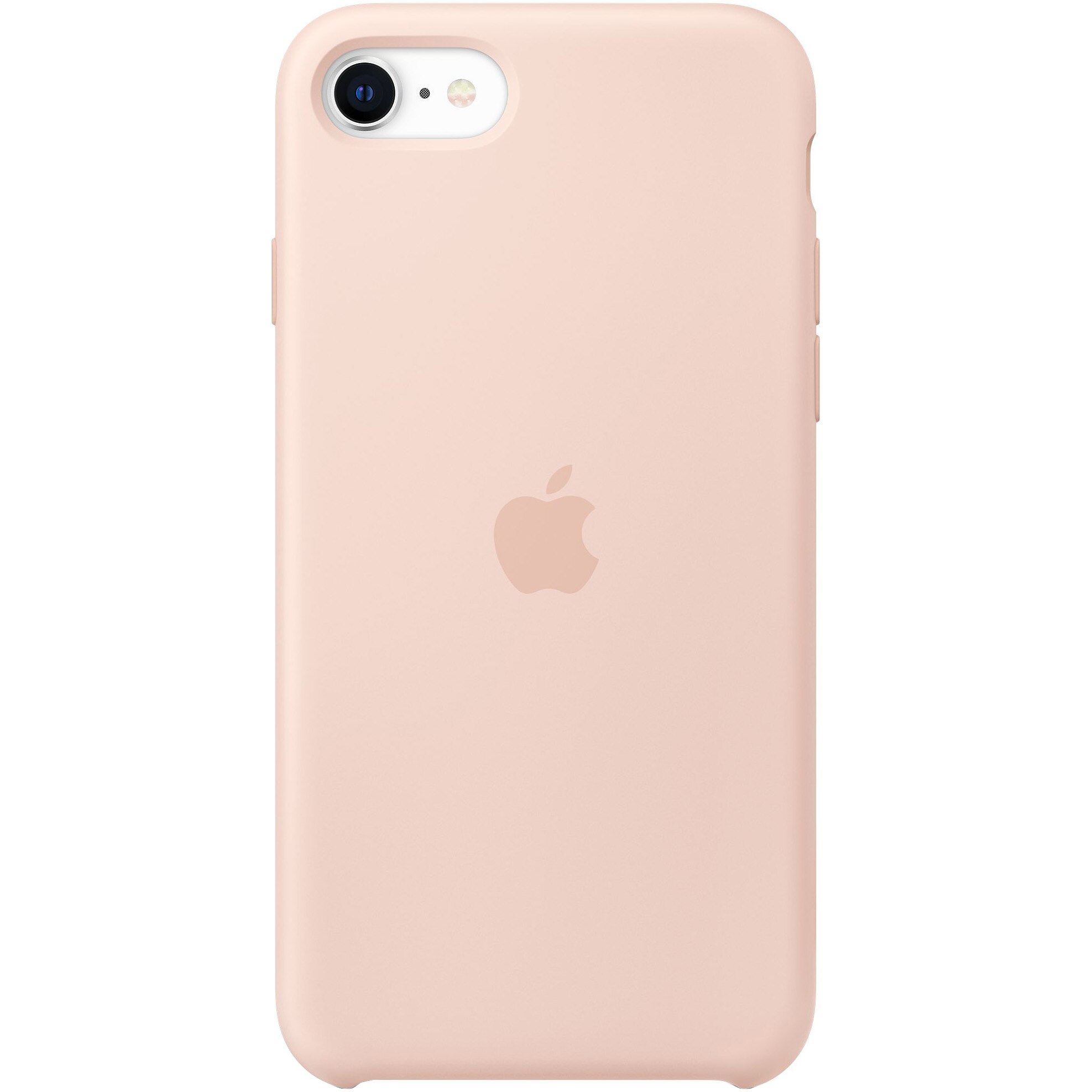 Fotografie Husa de protectie Apple pentru iPhone SE 2, Silicon, Pink