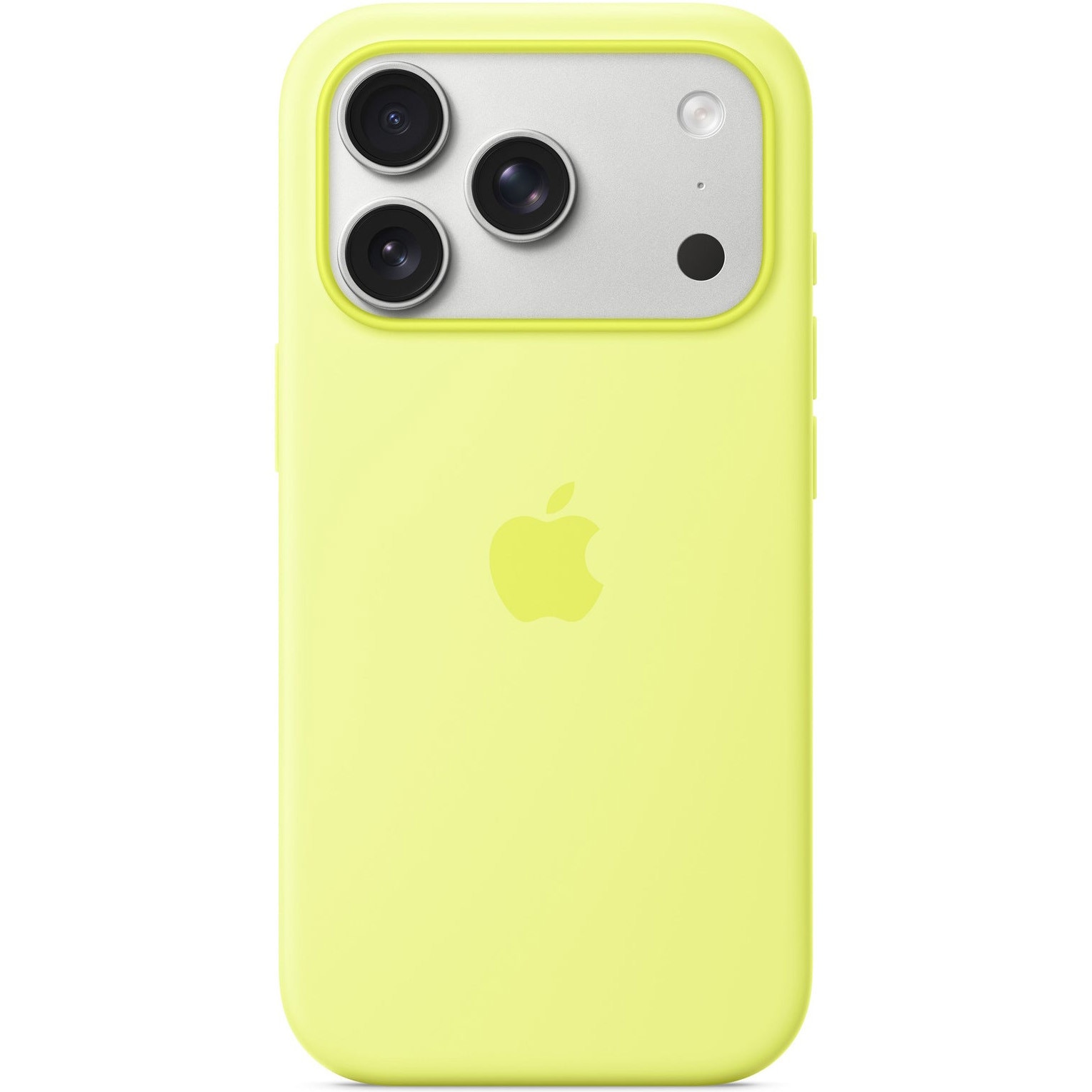 Fotografie Husa de protectie Apple Silicone Case cu MagSafe pentru iPhone 17 Pro, Neon Yellow