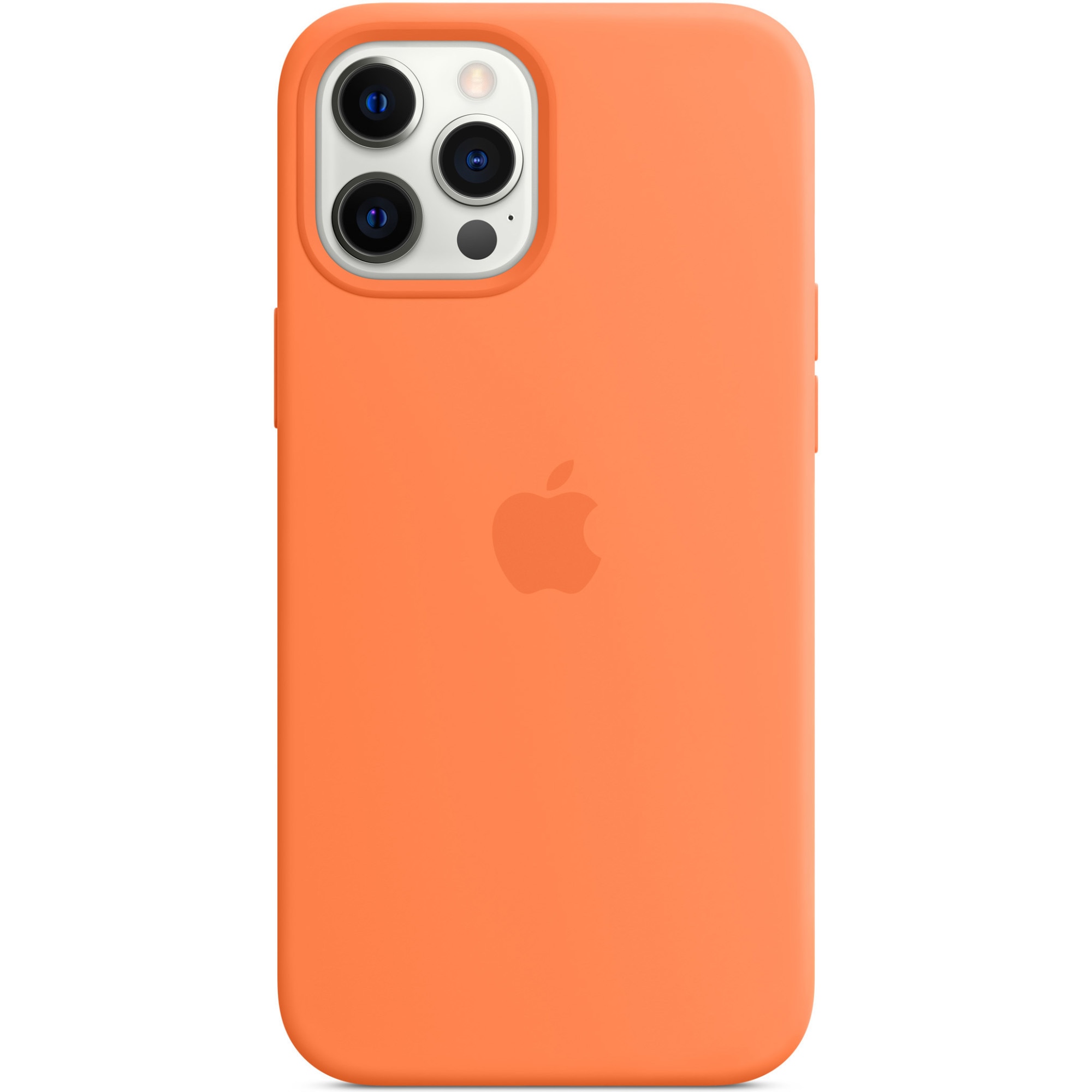 Fotografie Husa de protectie Apple Silicone Case MagSafe pentru iPhone 12 Pro Max, Kumquat
