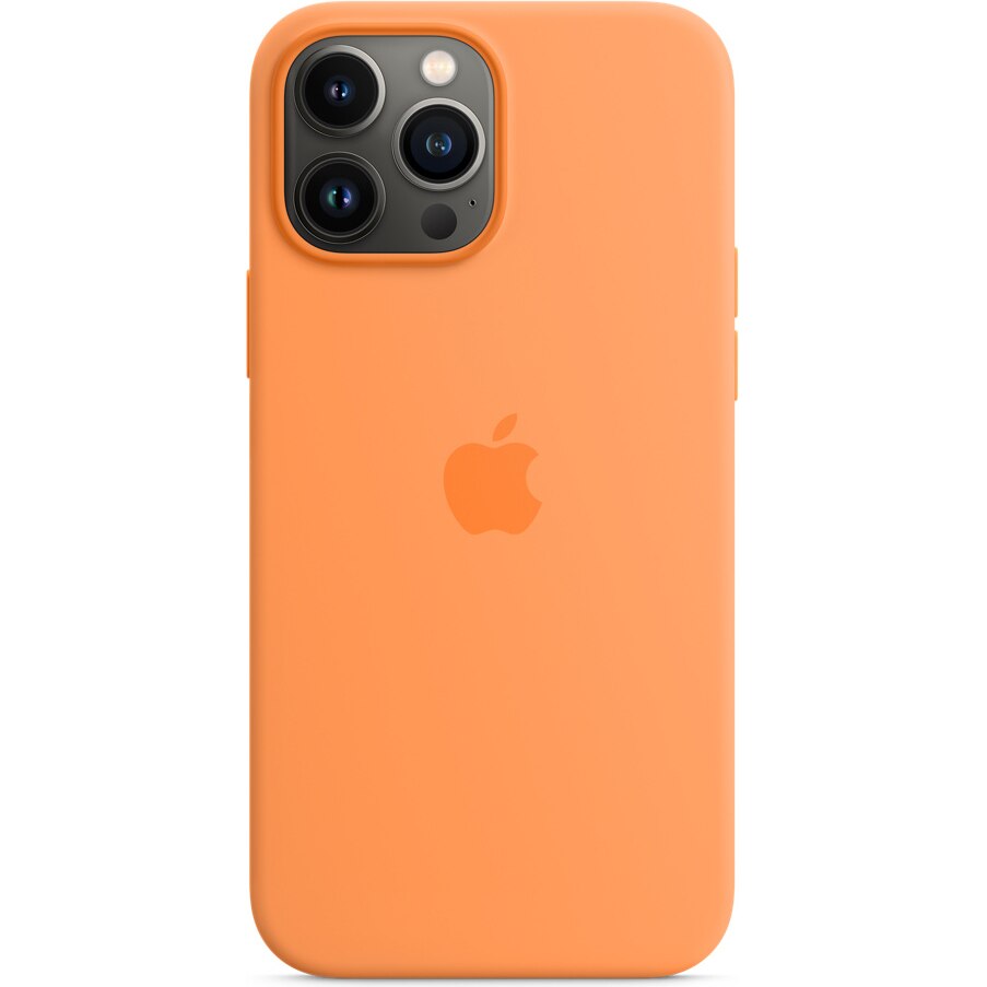 Fotografie Husa de protectie Apple Silicone Case with MagSafe pentru iPhone 13 Pro Max, Marigold