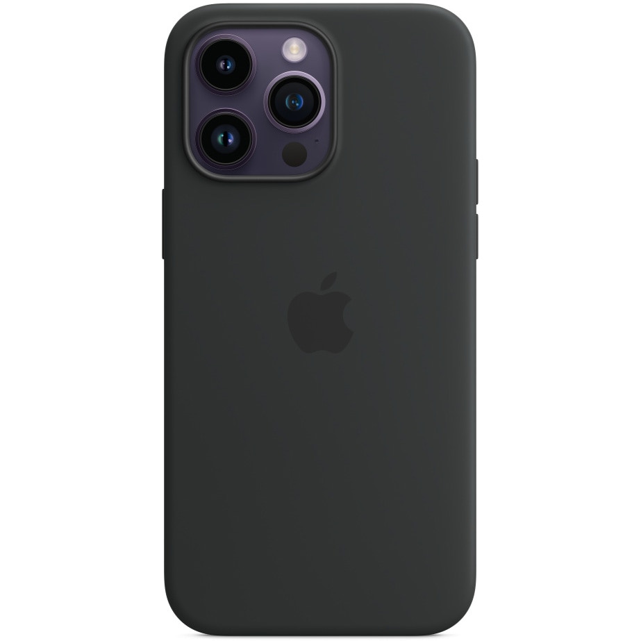 Fotografie Husa de protectie Apple Silicone Case with MagSafe pentru iPhone 14 Pro Max, Midnight