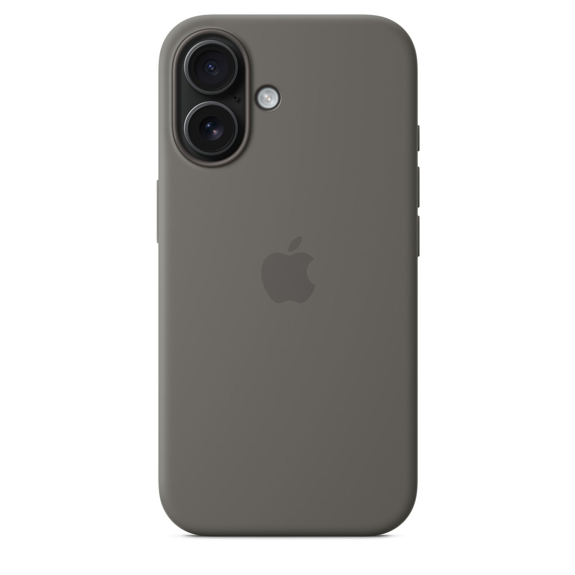 Fotografie Husa de protectie Apple Silicone Case with MagSafe pentru iPhone 16- Stone Gray