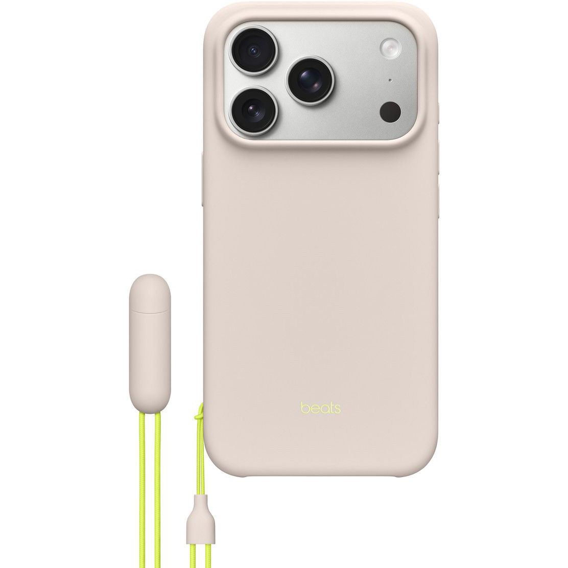 Fotografie Husa de protectie Beats pentru iPhone 17 Pro, Kickstand Case cu MagSafe and Camera Control - Lime Stone