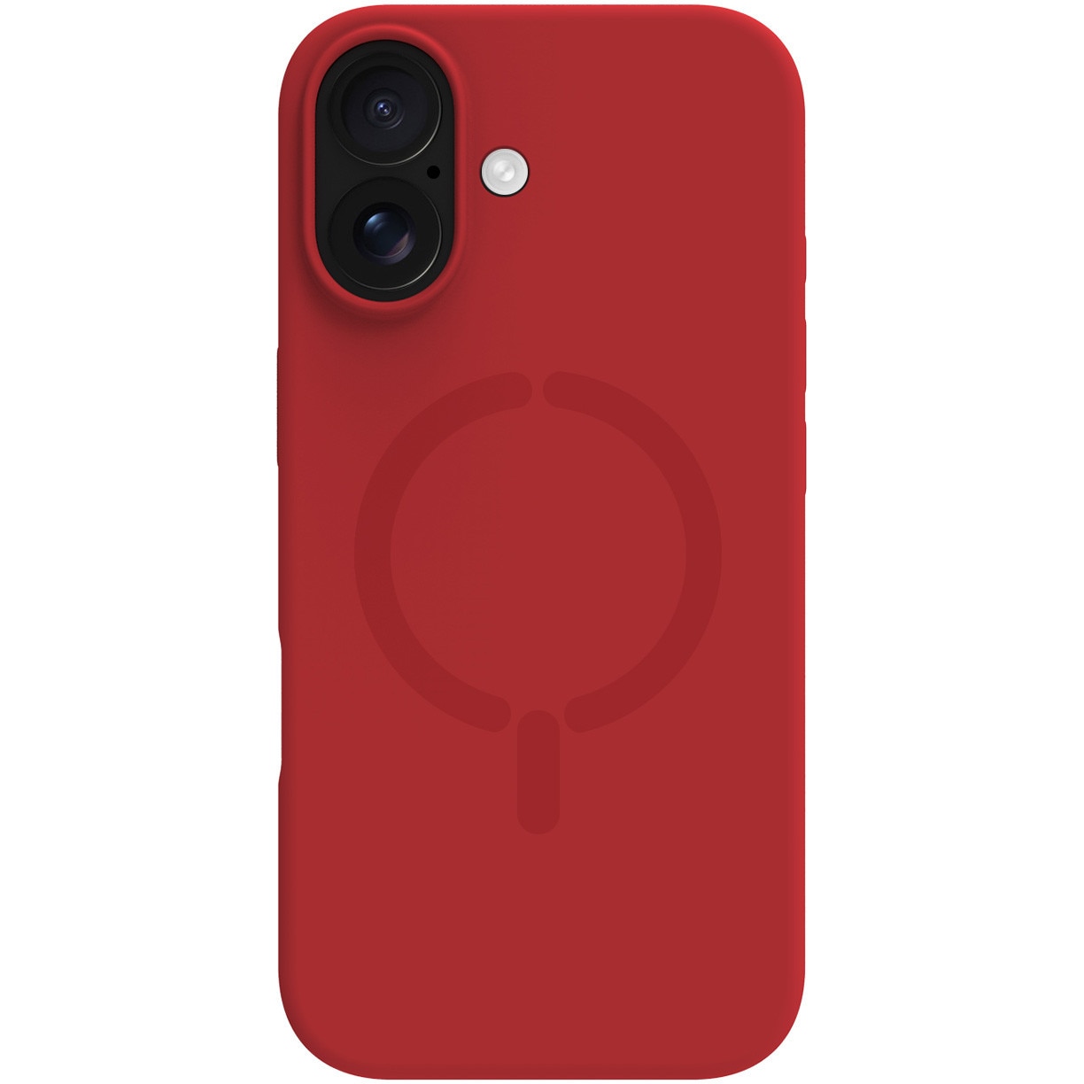 Fotografie Husa de protectie Celly Silicon Feeling MagSafe pentru iPhone 17, Rosie