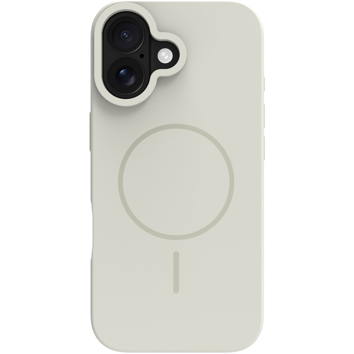 Fotografie Husa de protectie Celly Slim Silicon MagSafe pentru iPhone 17, Alba